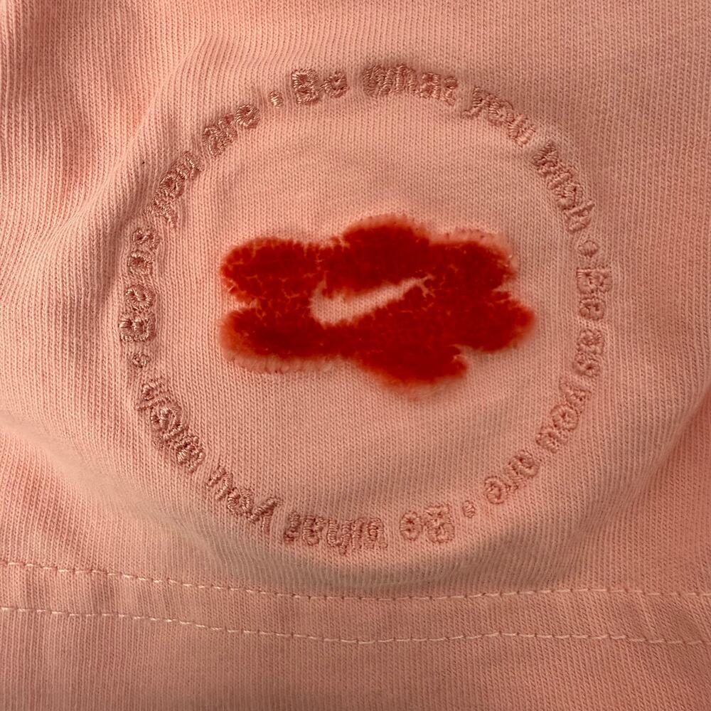 Nike The Nike Tee Project U*Phoria Women's Pink Flower Graphic T-Shirt Small - Picture 7 of 8